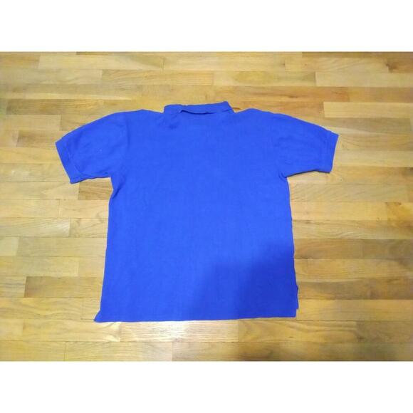 Vintage St Louis Blues Polo Shirt Starter NHL Blue Men's Large Preppy Casual - Picture 2 of 8